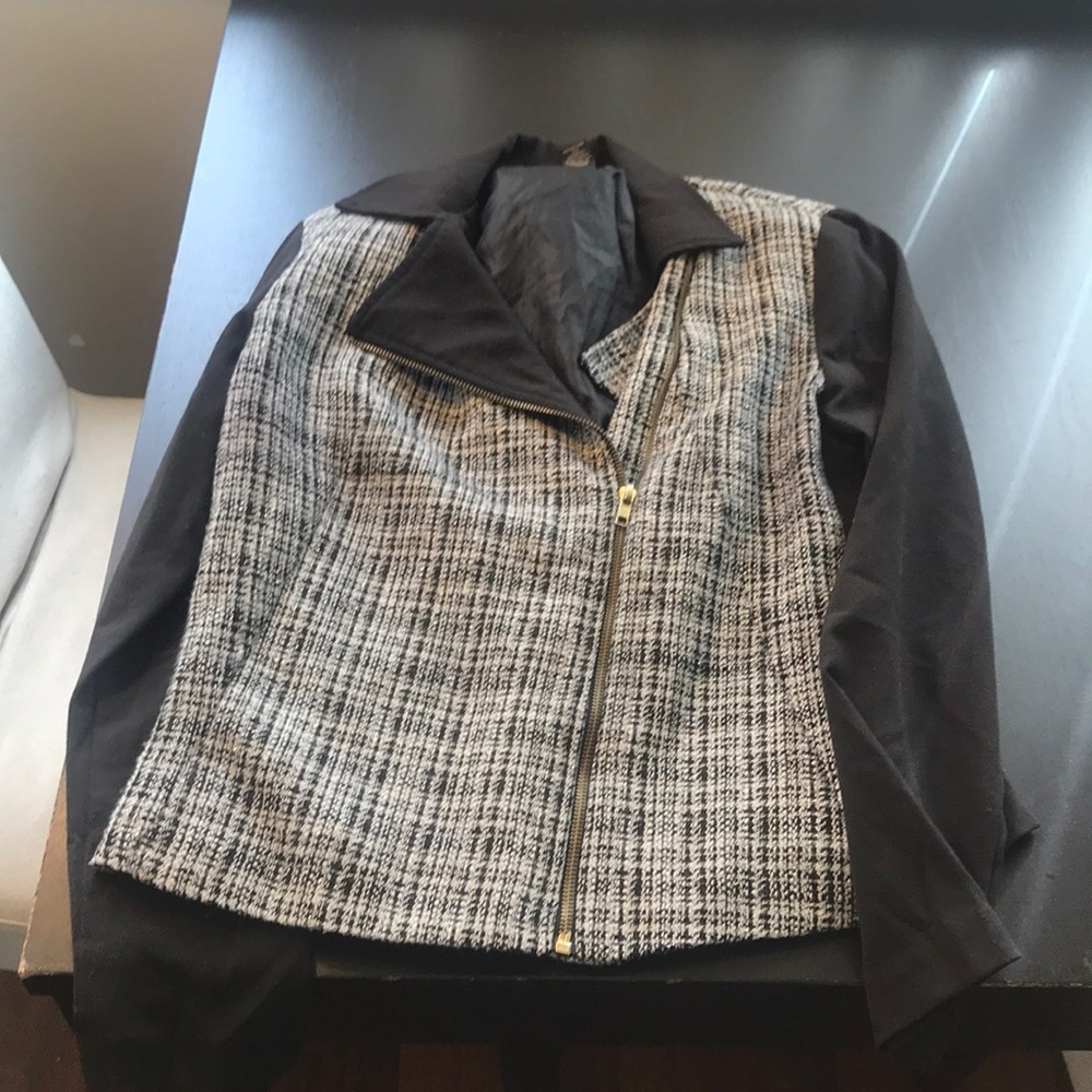 black jacket